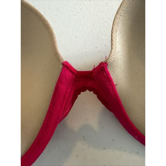 Victoria's Secret 38D Very Sexy Push Up Bra pink lace full coverage padded - Picture 9 of 11